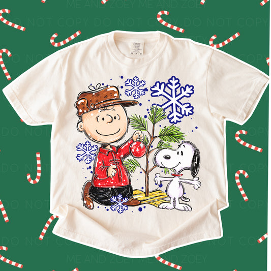 Christmas Graphic Tee | Holiday T-Shirt | Festive Christmas Shirt - MeAndZoey