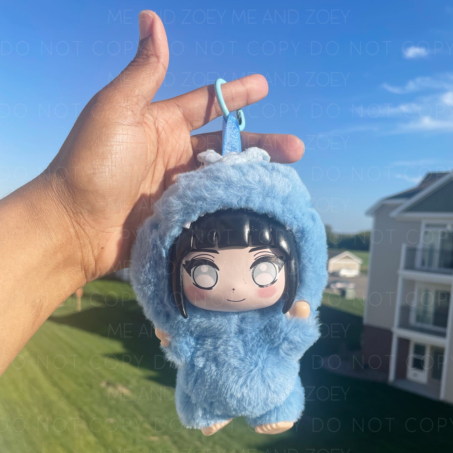 Cute Anime-Inspired Plush Keychain RTS