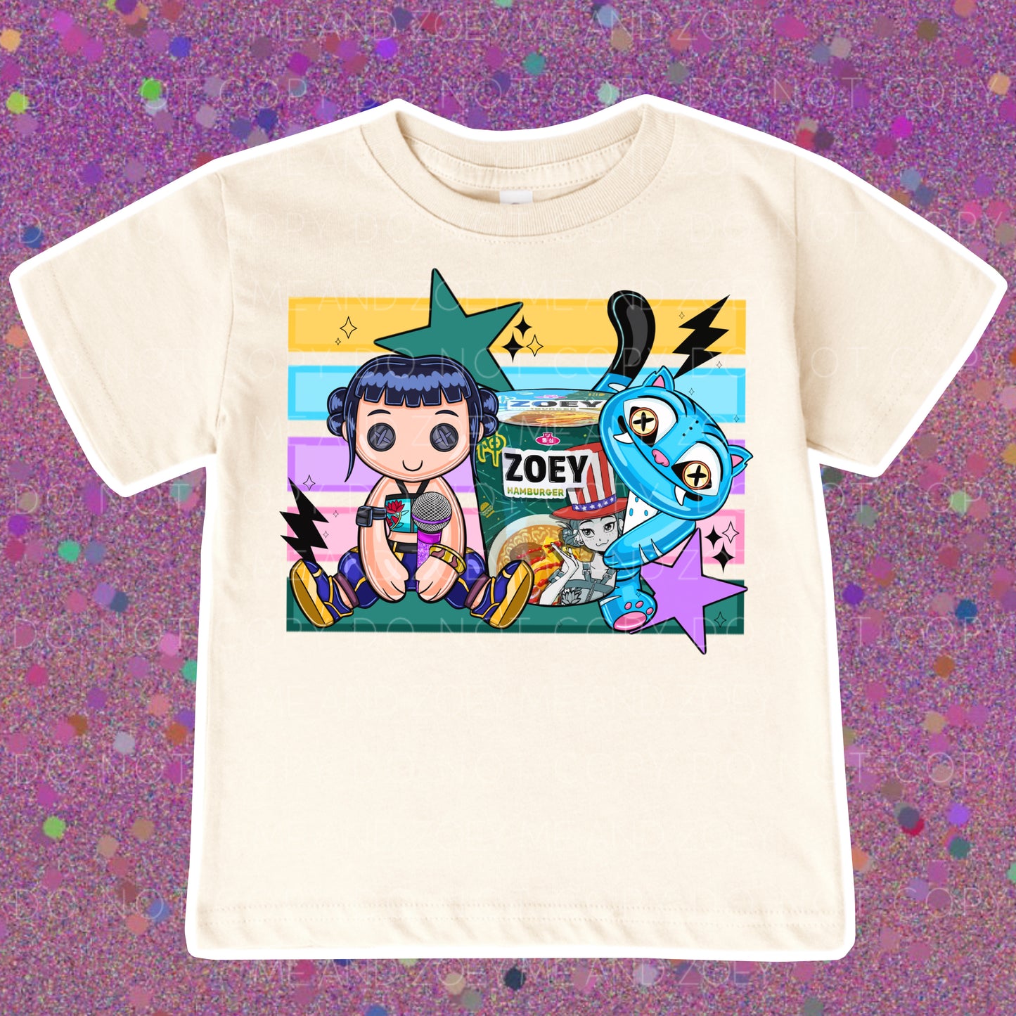 Hunter!x Girls Graphic Tee (leave design choice at checkout)