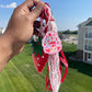 Strawberry Shaker Retro Keychain