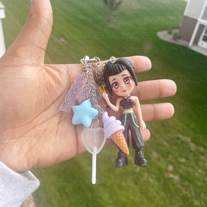 Huntr!x Junk Keychain