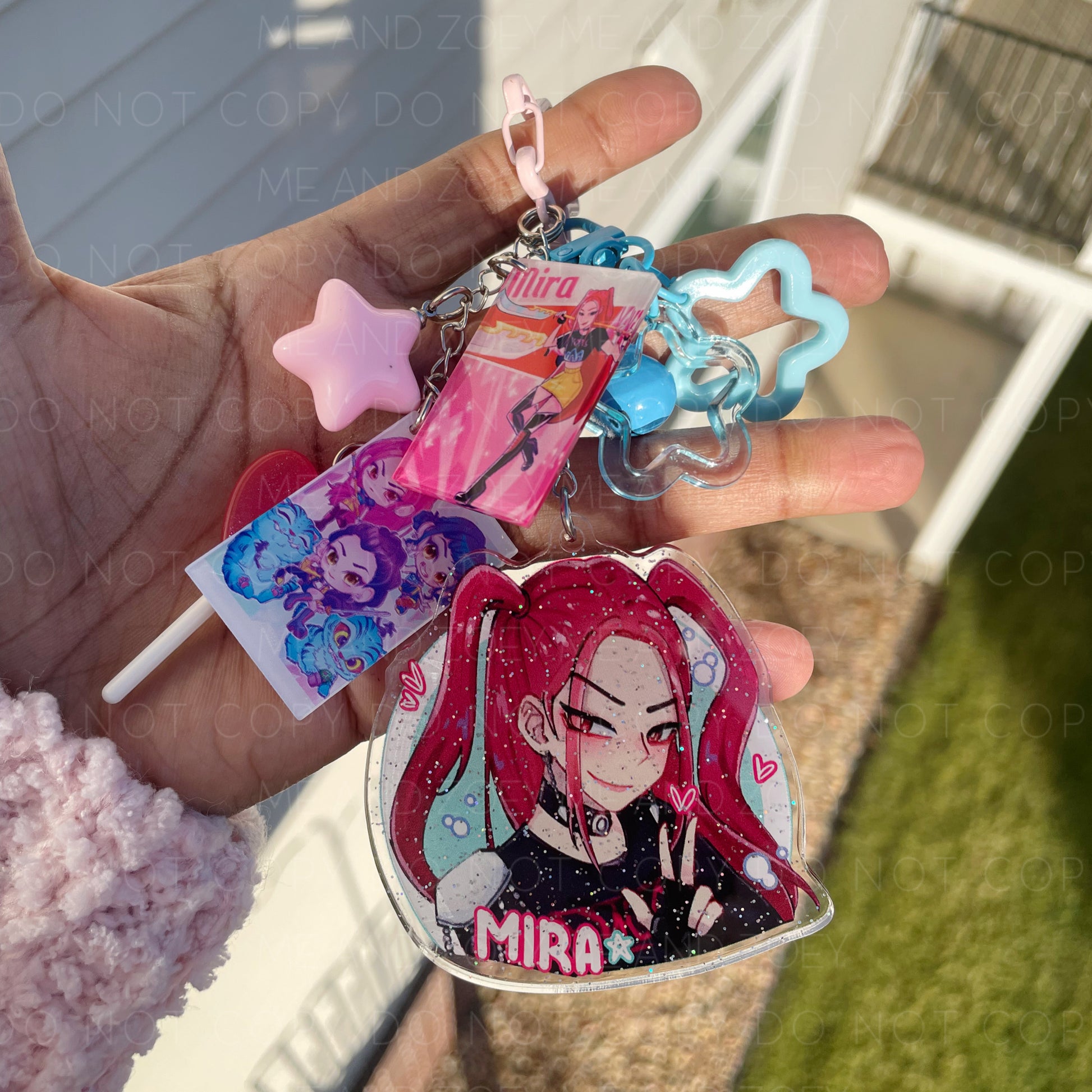 HUNTRA GIRLS Keychain | Fun Keychain Accessories - MeAndZoey