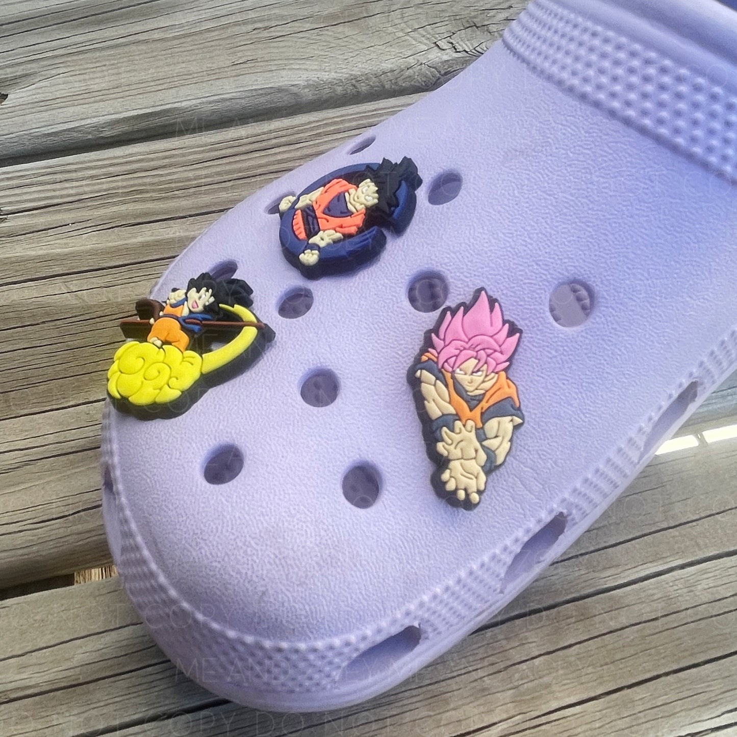 DBZ Shoe Flowers - Set of 3