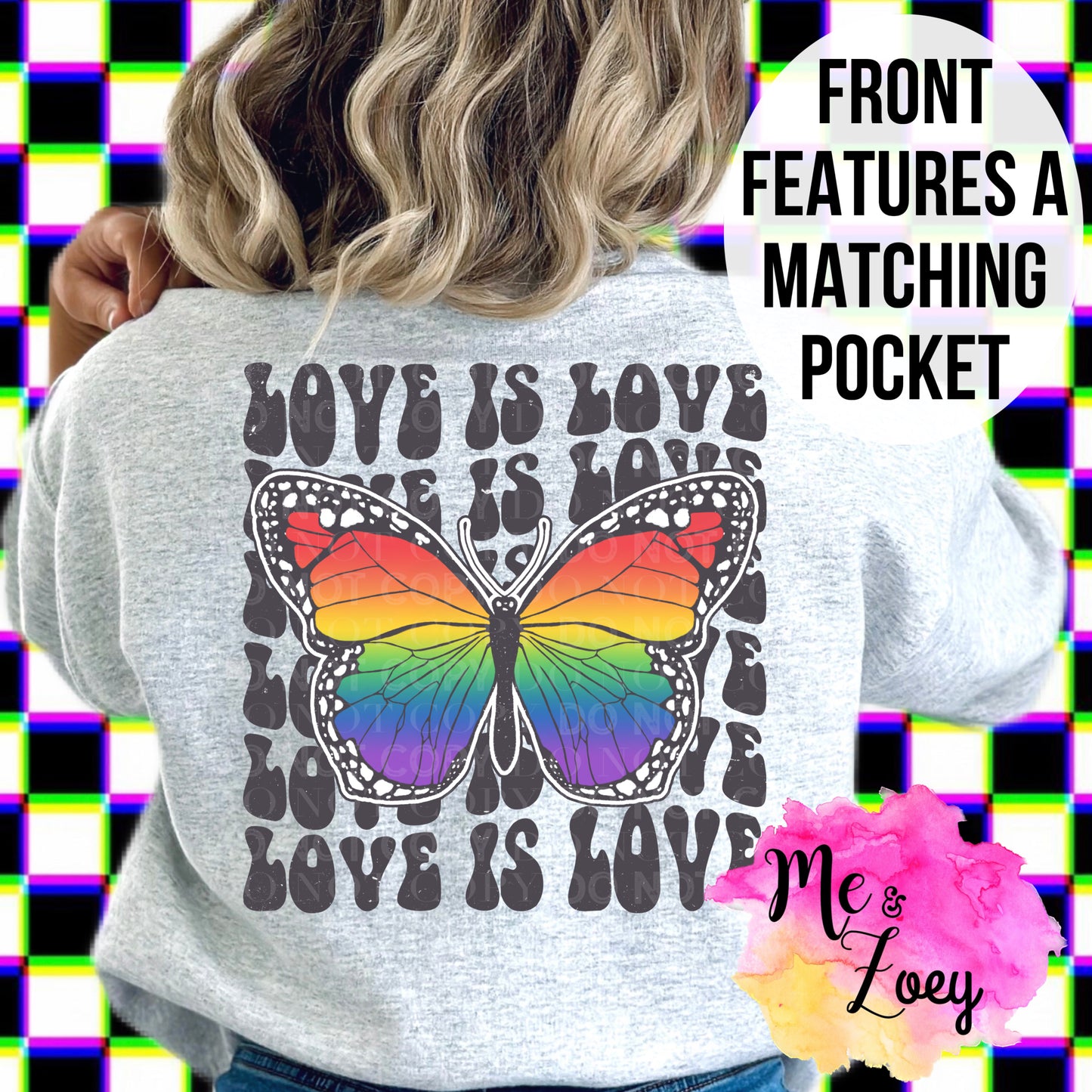 Love Is Love Graphic Sweatshirt - MeAndZoey