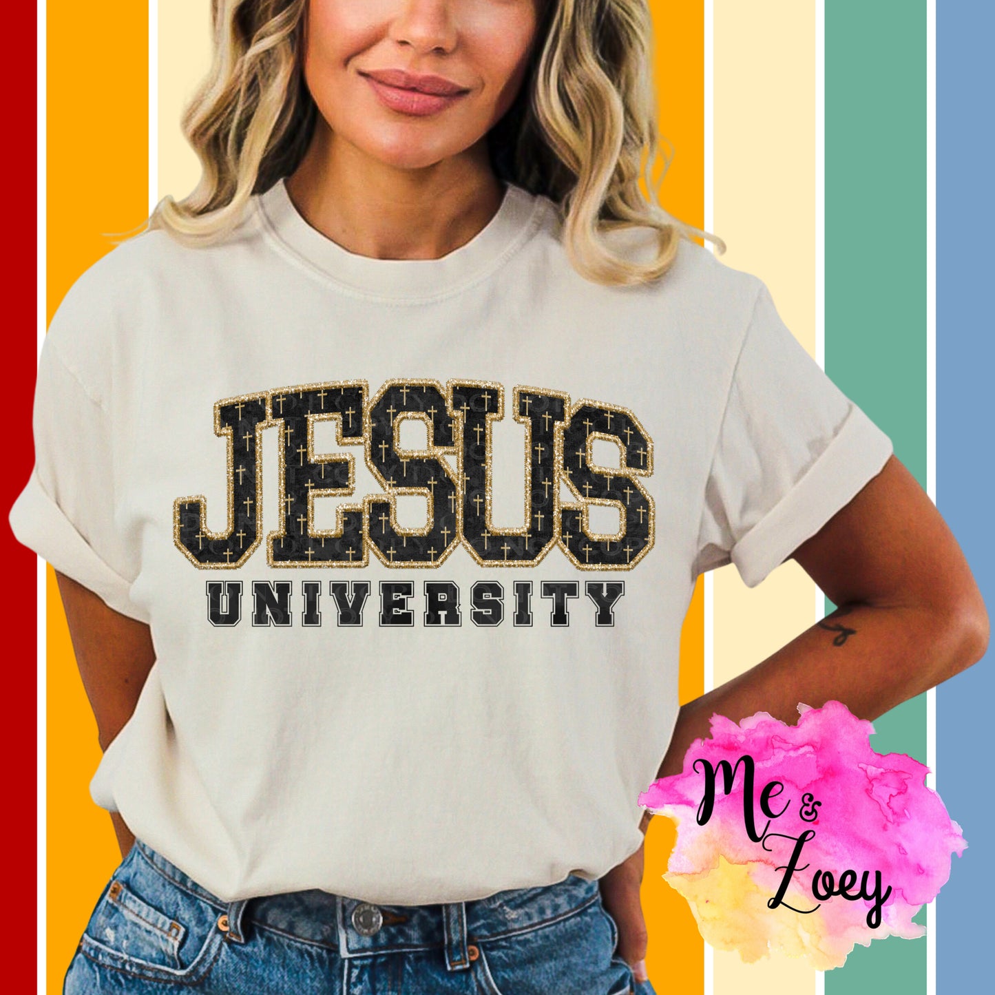 Jesus University Graphic Tee - MeAndZoey