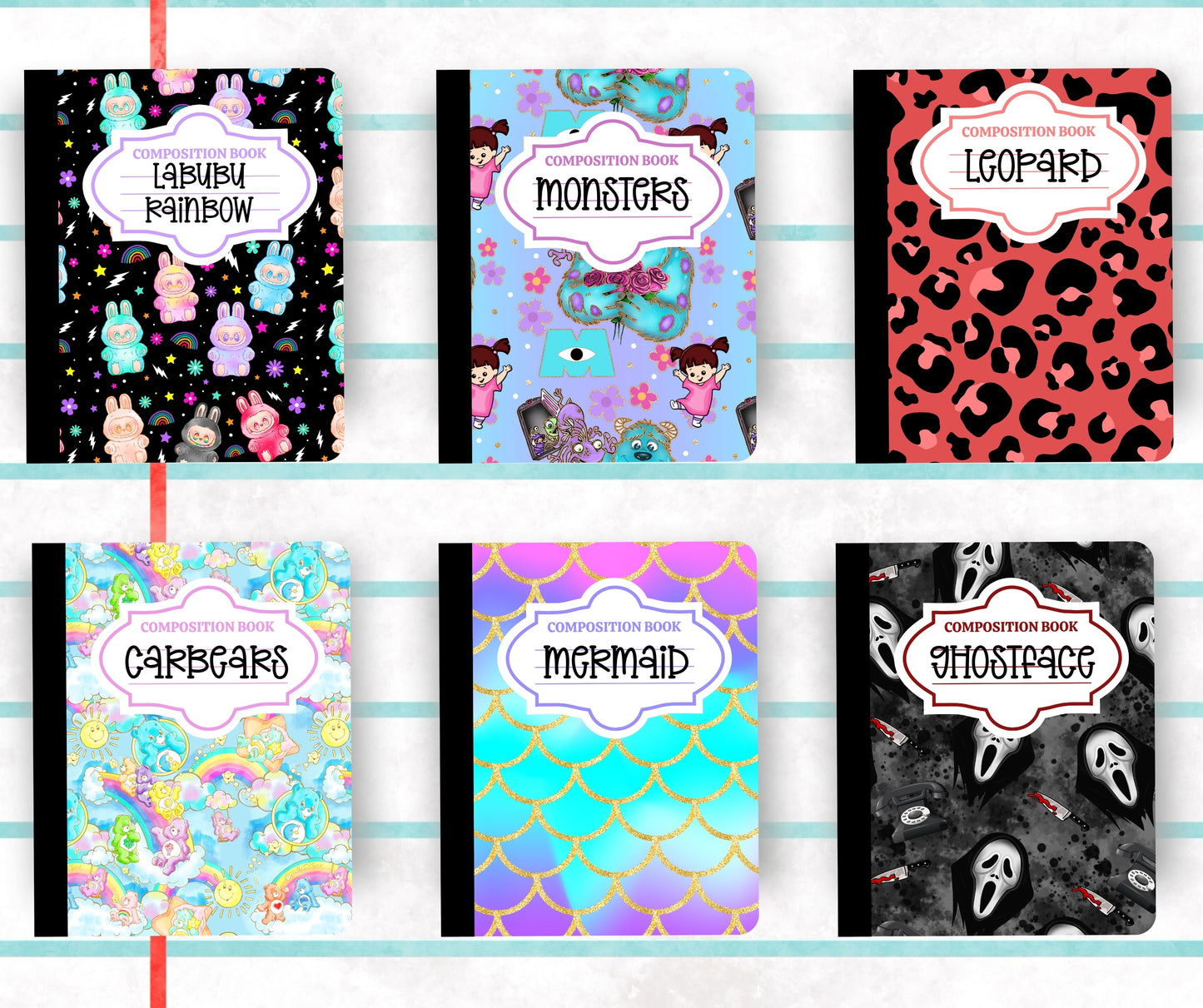 Custom Composition Notebook | Personalized School Notebook
