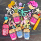 Junk Charm Hand Sanitizer Keychain