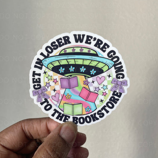 Bookstore | Premium Vinyl Sticker | Water-Resistant