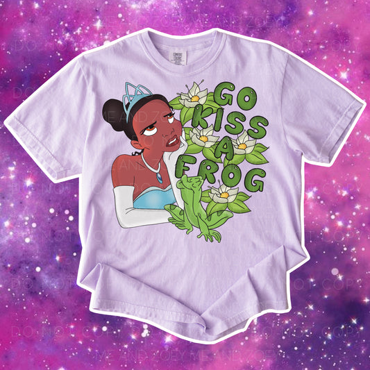 Go Kiss A Frog 90s Nostalgia Graphic Tee - MeAndZoey