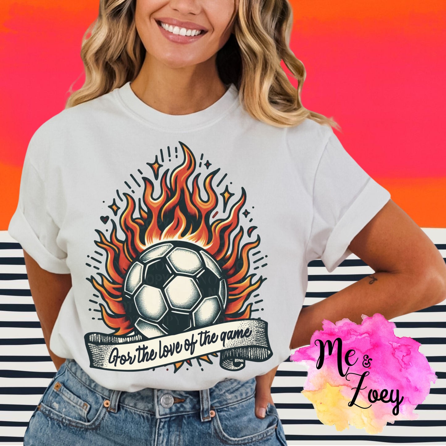 For the Love Of Sports Graphic Tee - MeAndZoey