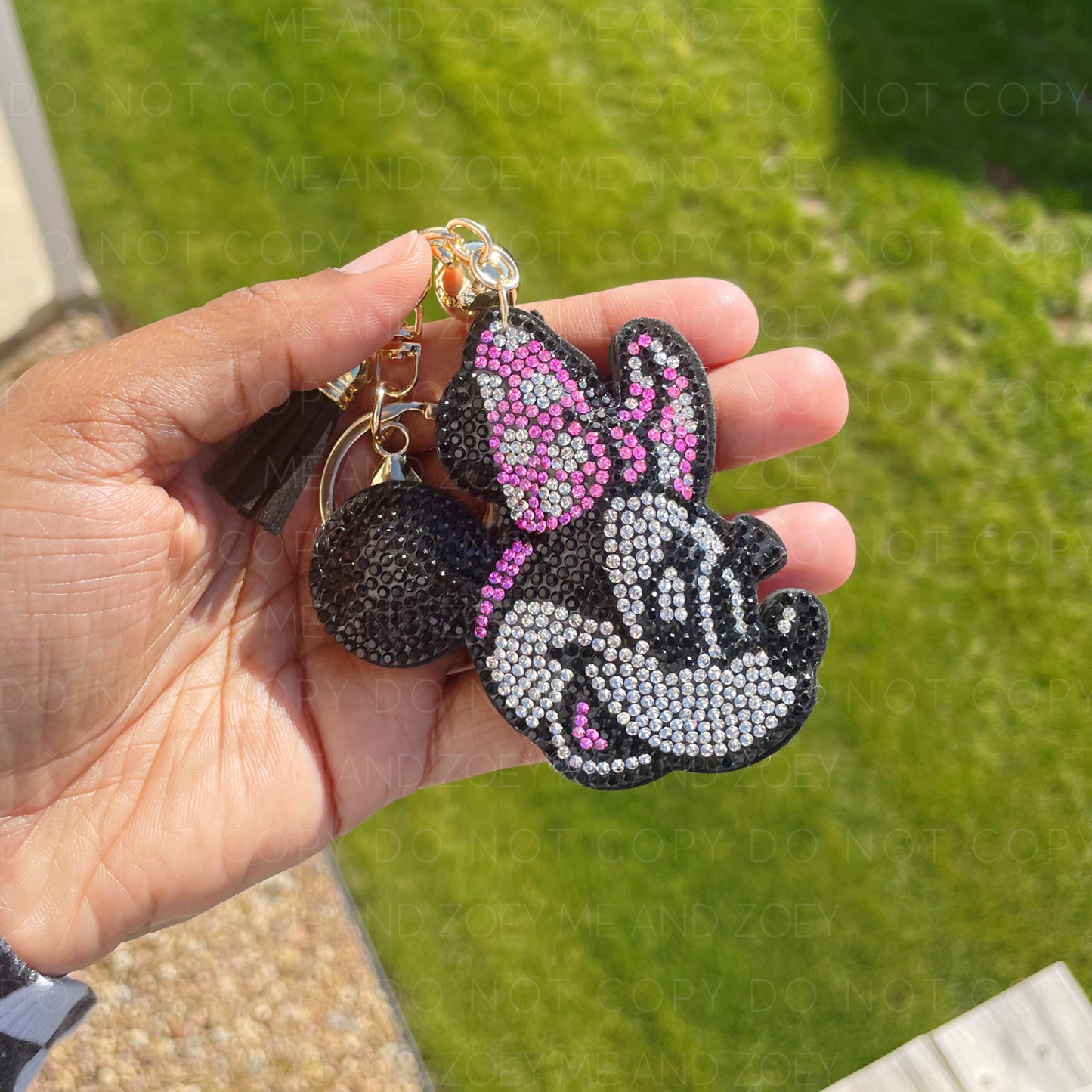 Sparkly Bling Tassel Keychain – Cute Accessory for Bags, Keys & Giftst