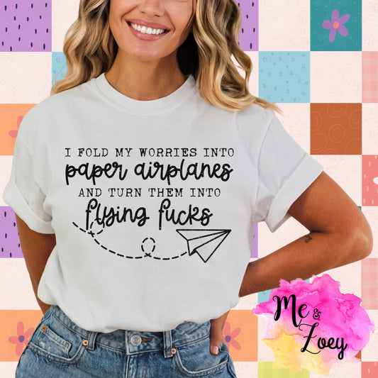 Flying F*cks Graphic Tee - MeAndZoey