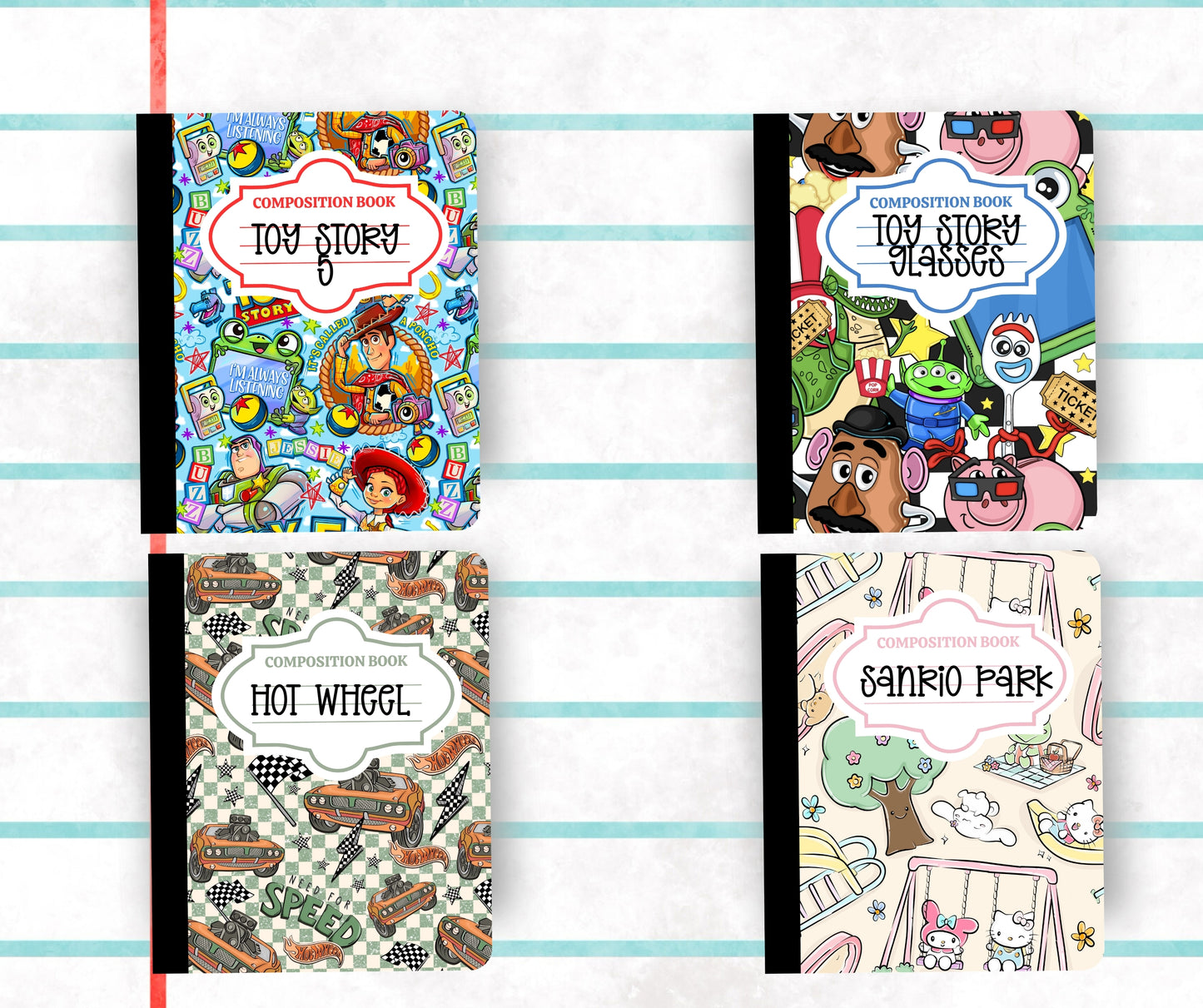 Custom Composition Notebook | Personalized School Notebook