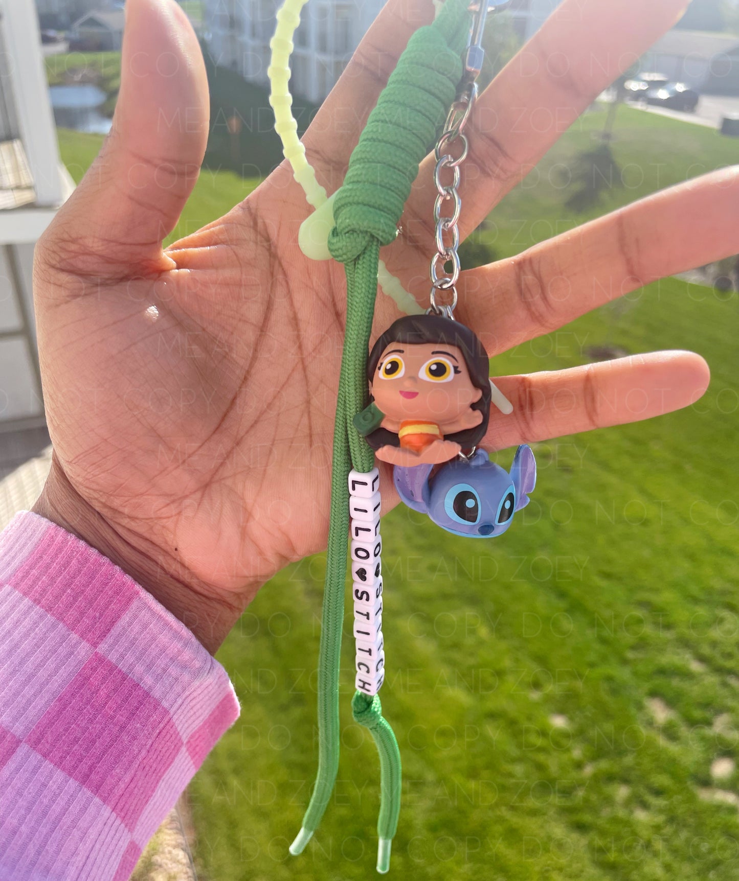 Alien & Friend Keychain | Fun Keychain Accessories