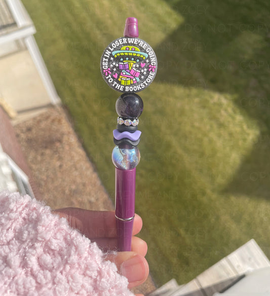 Bookstore Beadable Pens (Includes 1 Refill)