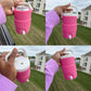 3D Printed 12oz Can Holder Tumbler with Straw Lid | Soda & Seltzer Can Cozy | 4 WEEKS FROM CLOSING - MeAndZoey