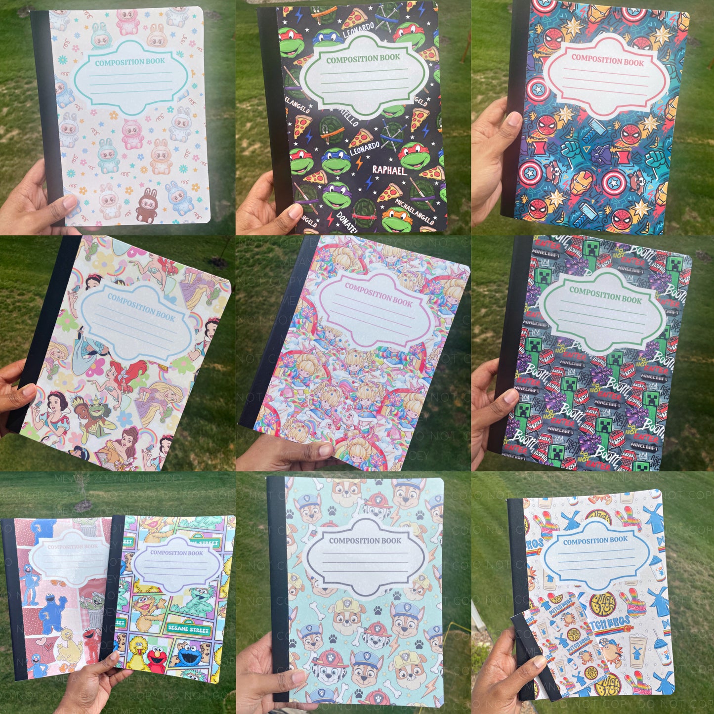 Custom Composition Notebook | Personalized School Notebook