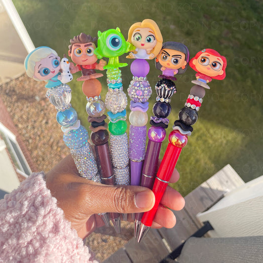 Beadable Pens (Includes 1 Refill) - MeAndZoey