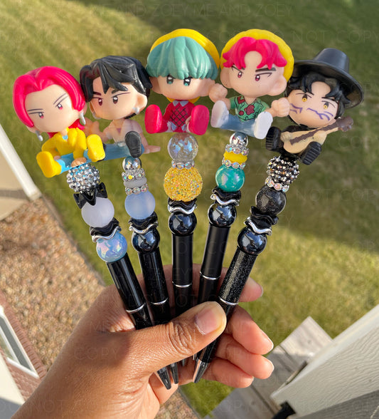 Boys Beadable Pens (Includes 1 Refill)
