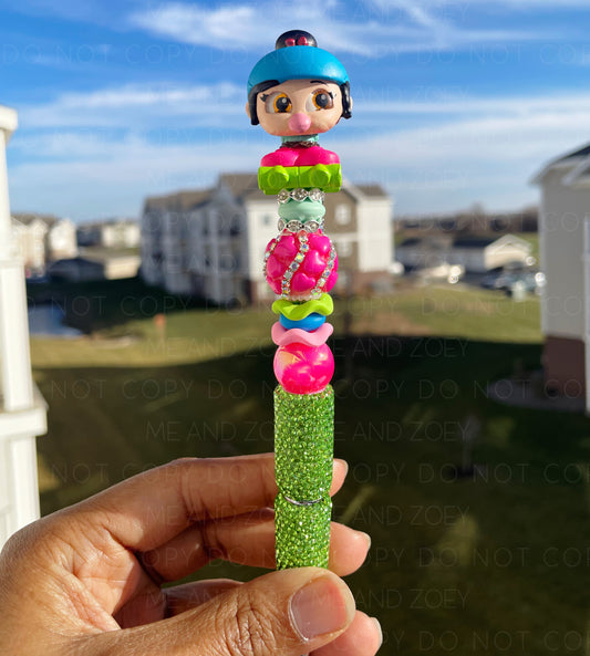 Candy Racer Beadable Pens (Includes 1 Refill)