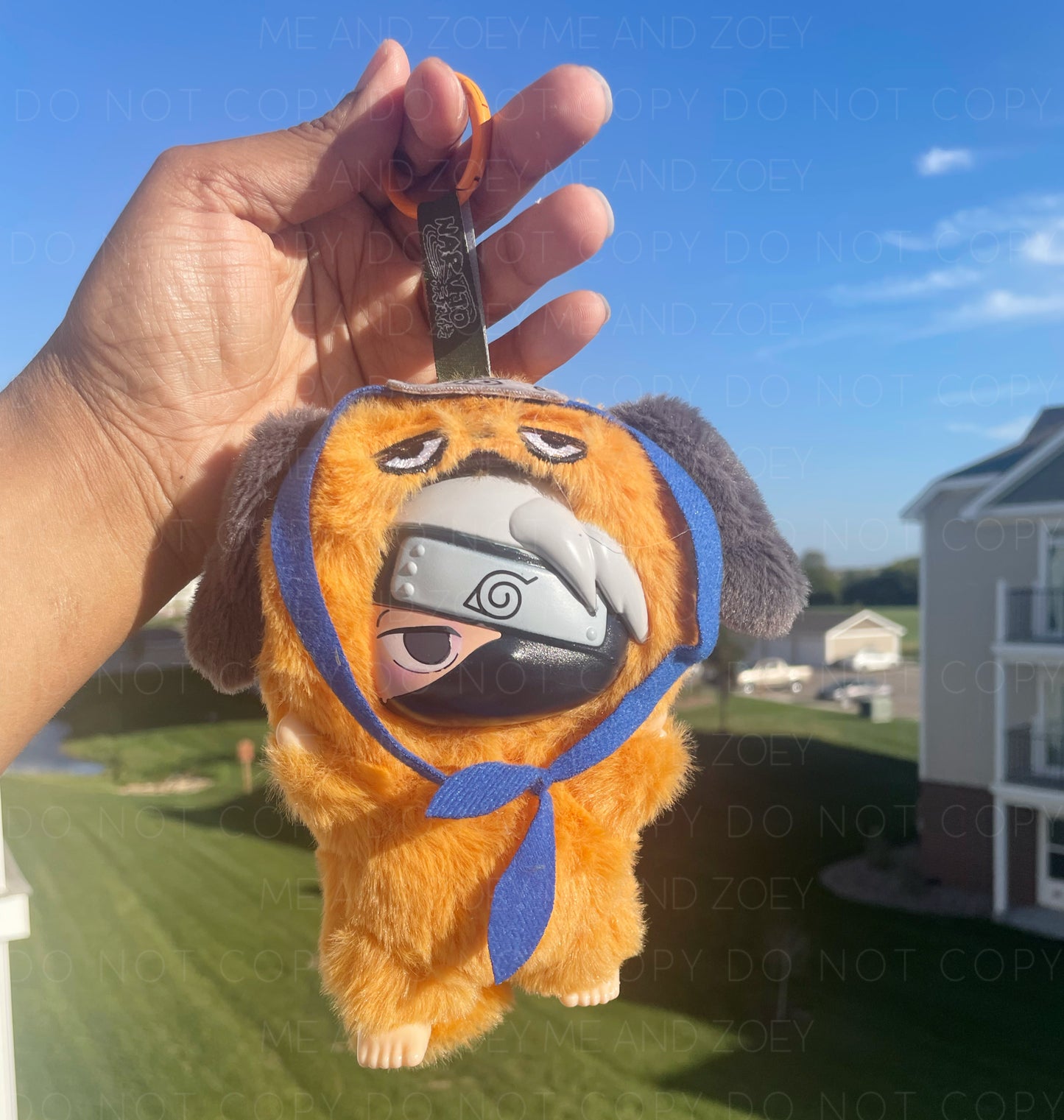 Cute Anime-Inspired Plush Keychain RTS