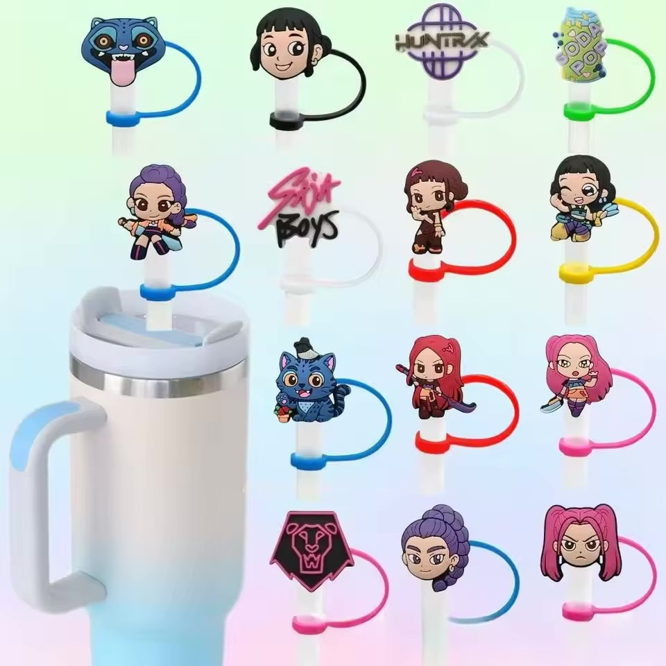 Mystery Straw Topper (Set of 4) TAT 3/4 WEEKS