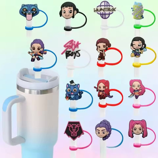 Mystery Straw Topper (Set of 4) TAT 3/4 WEEKS