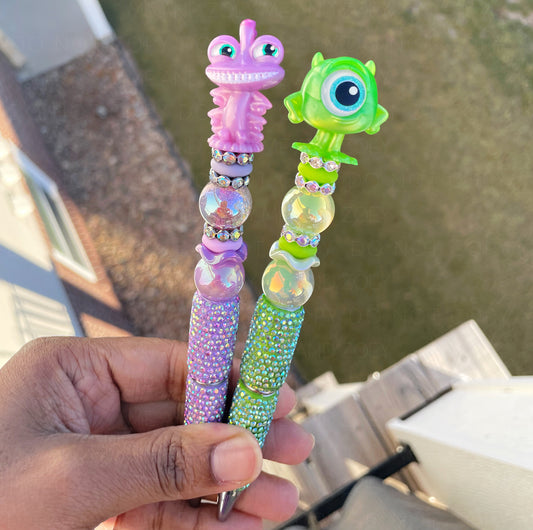 Monsters Beadable Pens (Includes 1 Refill)
