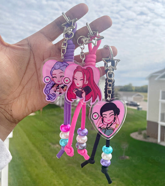 Huntr!x Keychain | Fun Keychain Accessories