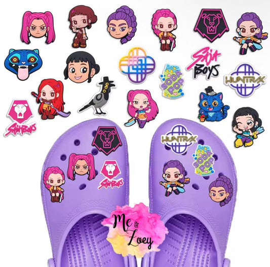 Mystery Hunter Shoe Charms (Set of 6)