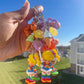 Rainbow Girl Keychain | Fun Keychain Accessories - MeAndZoey