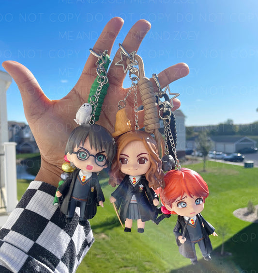 Magic Wizard Keychain