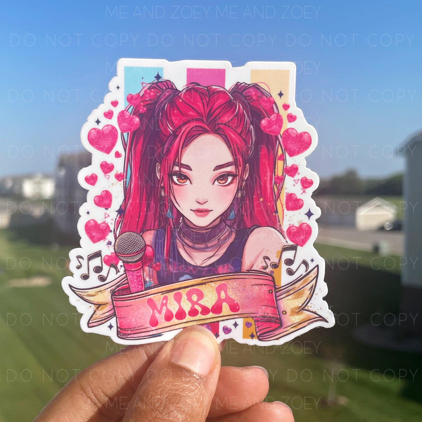 Huntrix | Premium Vinyl Sticker | Water-Resistant