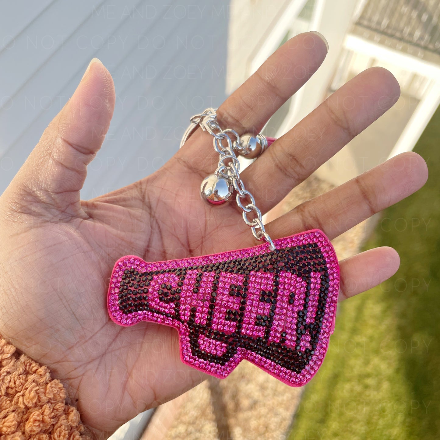 Sparkly Bling Keychain – Cute Accessory for Bags, Keys & Giftst