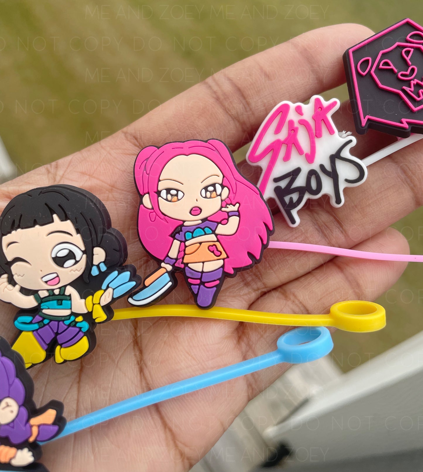 Straw Topper | Set of 5