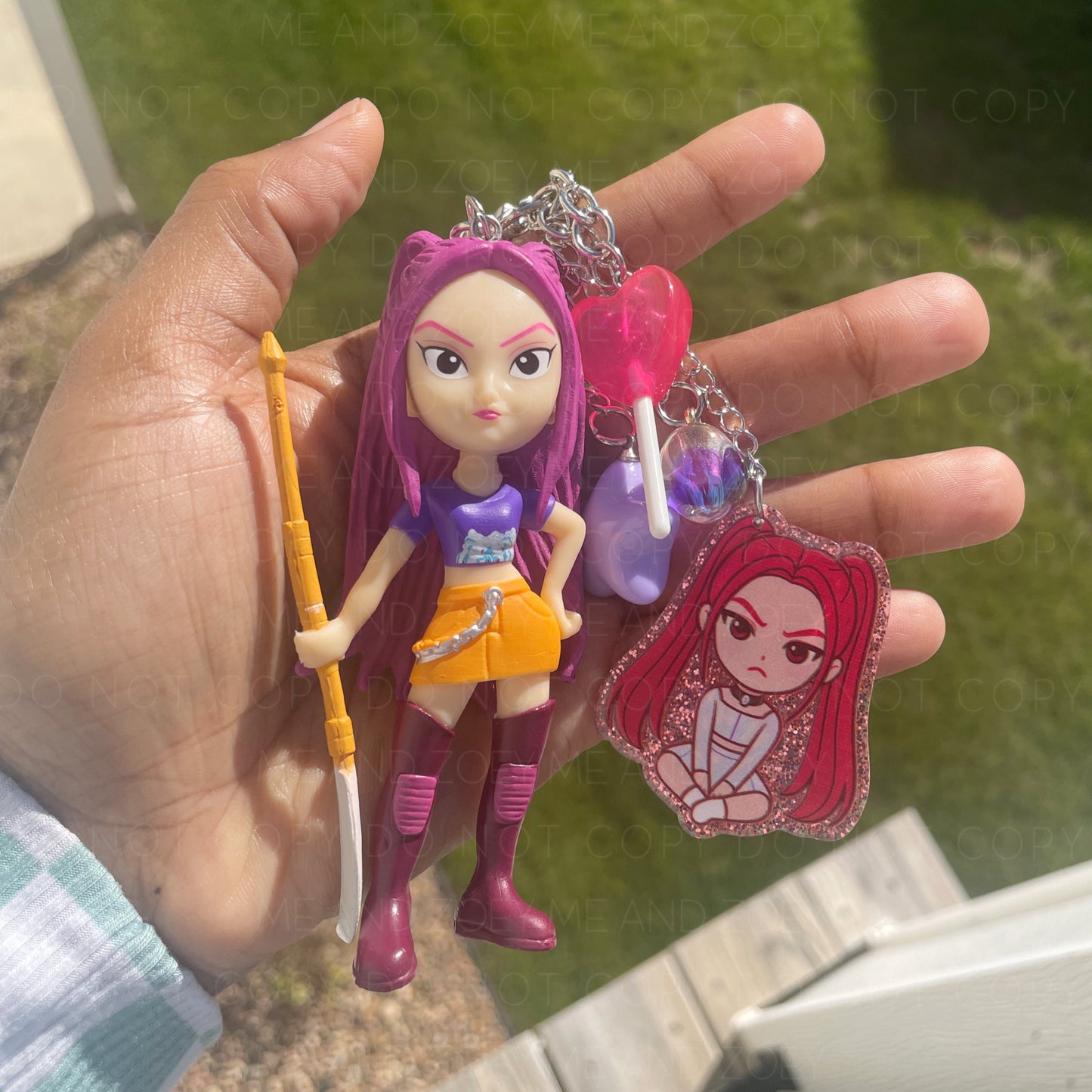 Huntr!x Junk Keychain