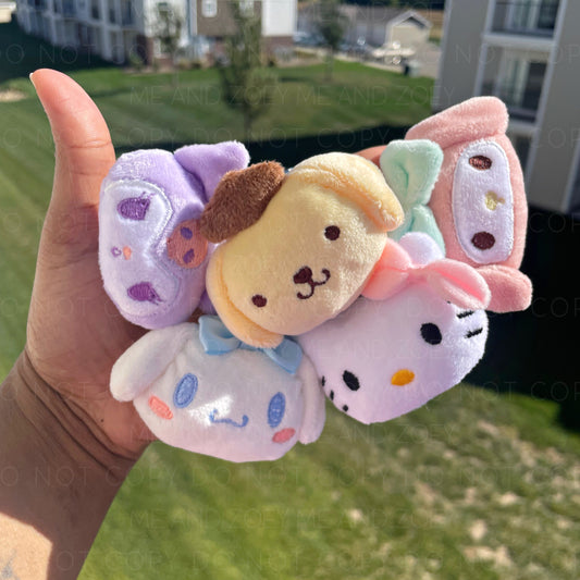 Mini Plush Keychains | Super Soft & Cute