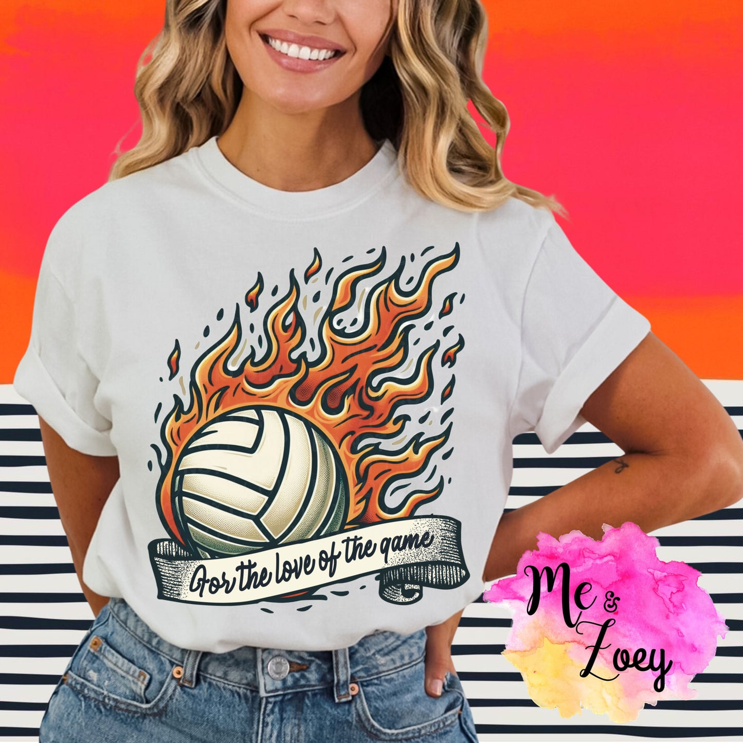 For the Love Of Sports Graphic Tee - MeAndZoey