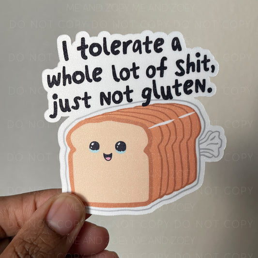 Gluten Free | Premium Vinyl Sticker | Water-Resistant