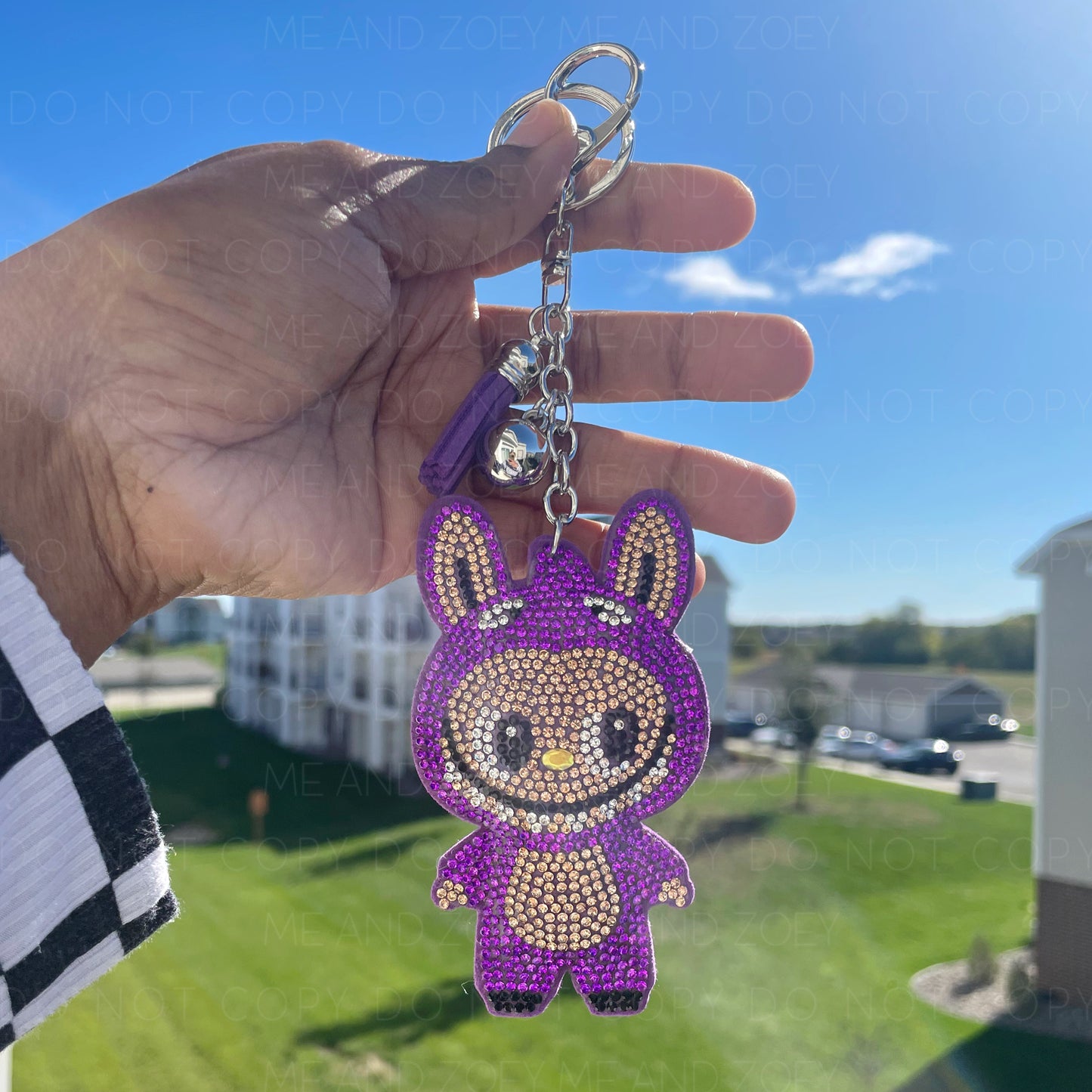 Sparkly Bling Tassel Keychain – Cute Accessory for Bags, Keys & Giftst