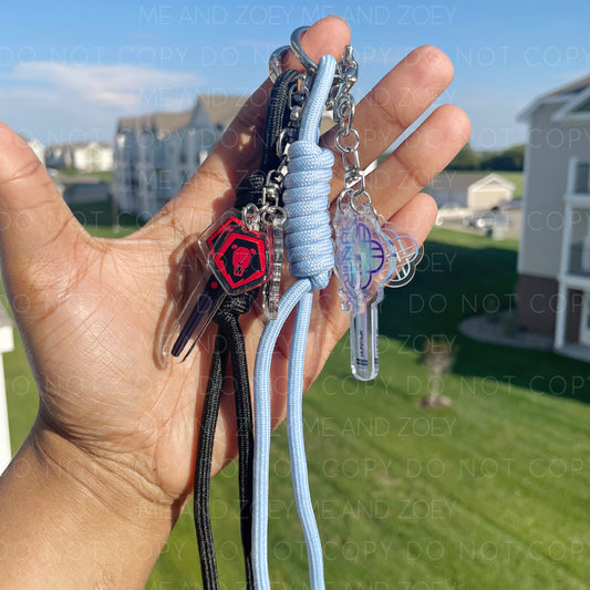 Hunter Keychains - Mystery Rope color