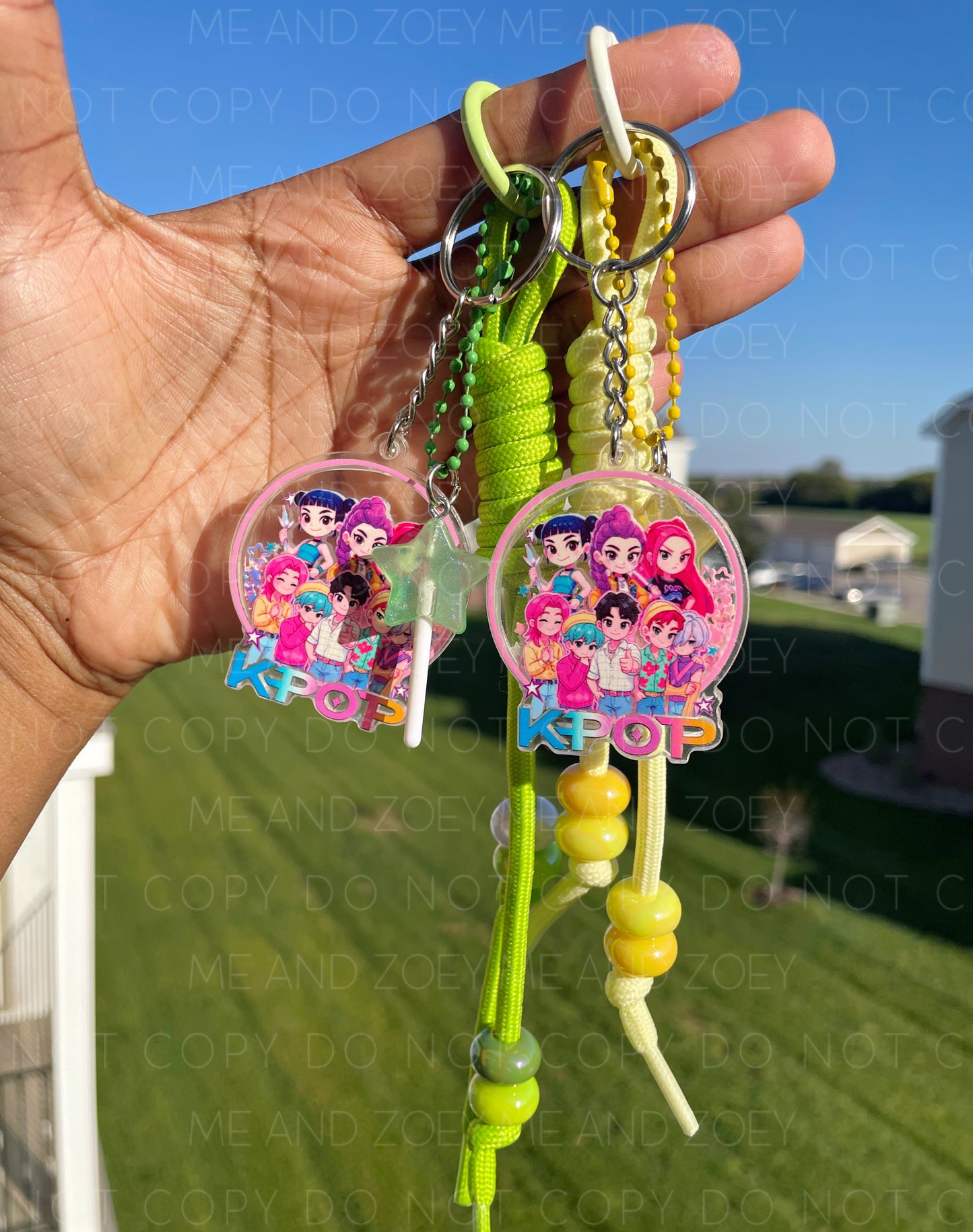 Hunter Shaker Keychains