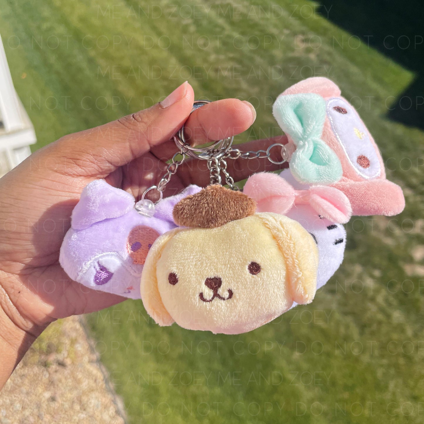 Mini Plush Keychains | Super Soft & Cute