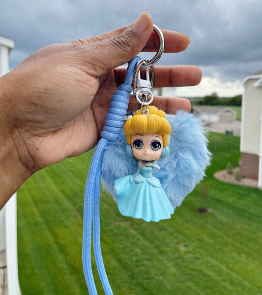 Princess Keychain – Fairytale Magic Accessory