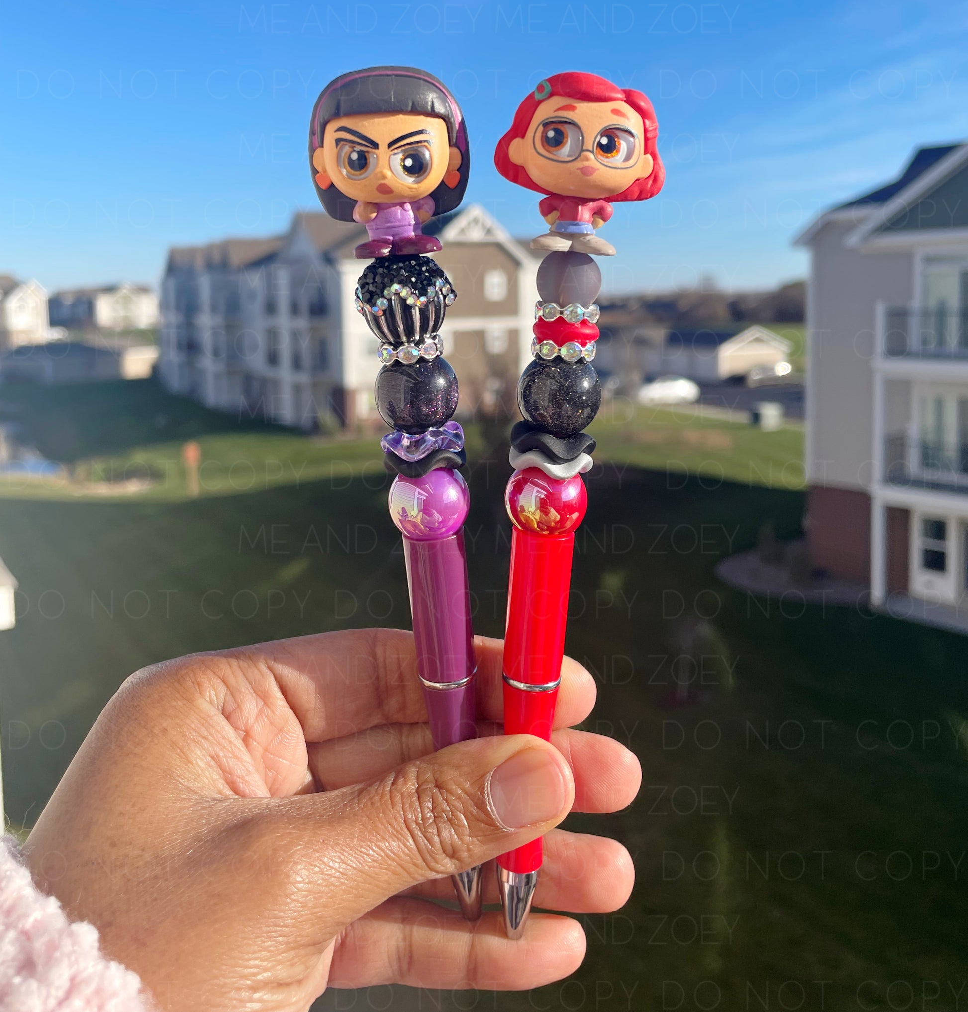Beadable Pens (Includes 1 Refill) - MeAndZoey