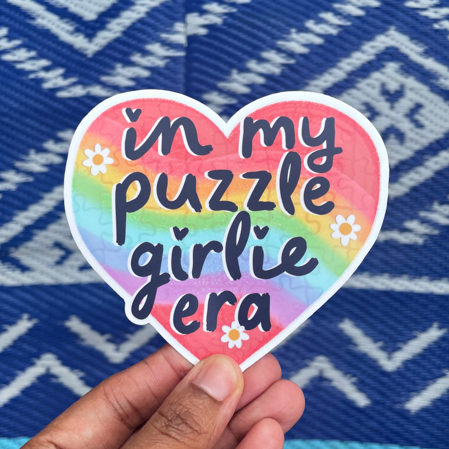 Puzzle Girlie Era | Premium Vinyl Sticker | Water-Resistant