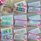 Personalized Pencil Pouch | Custom Name Zipper Bag | Back to School Supply Case | Small & Large Sizes - TAT 3 WEEKS