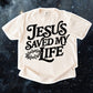 Jesus Saved My Life Graphic Tee | Christian Faith Shirt (Copy)