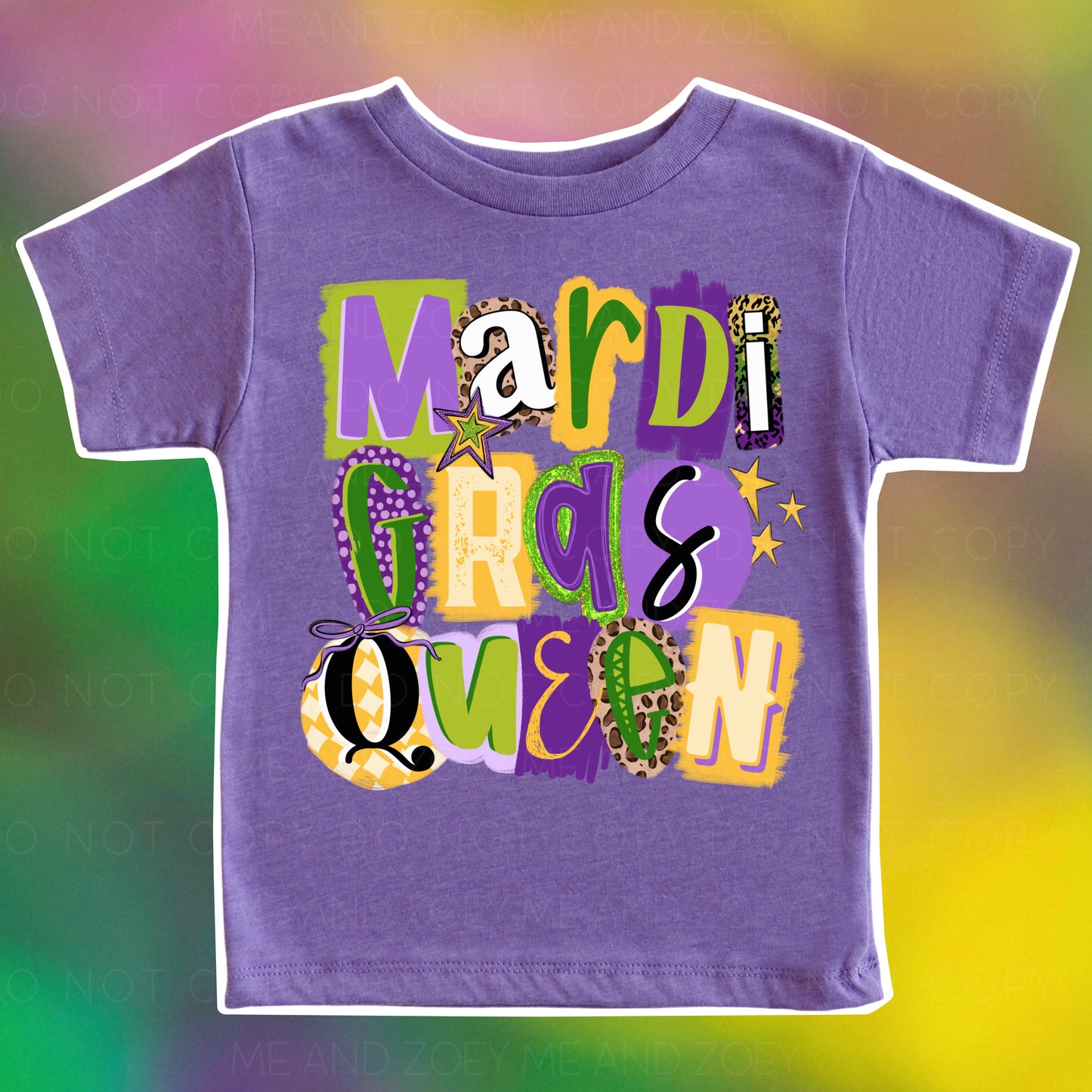 Mardi Gras Queen Graphic Tee