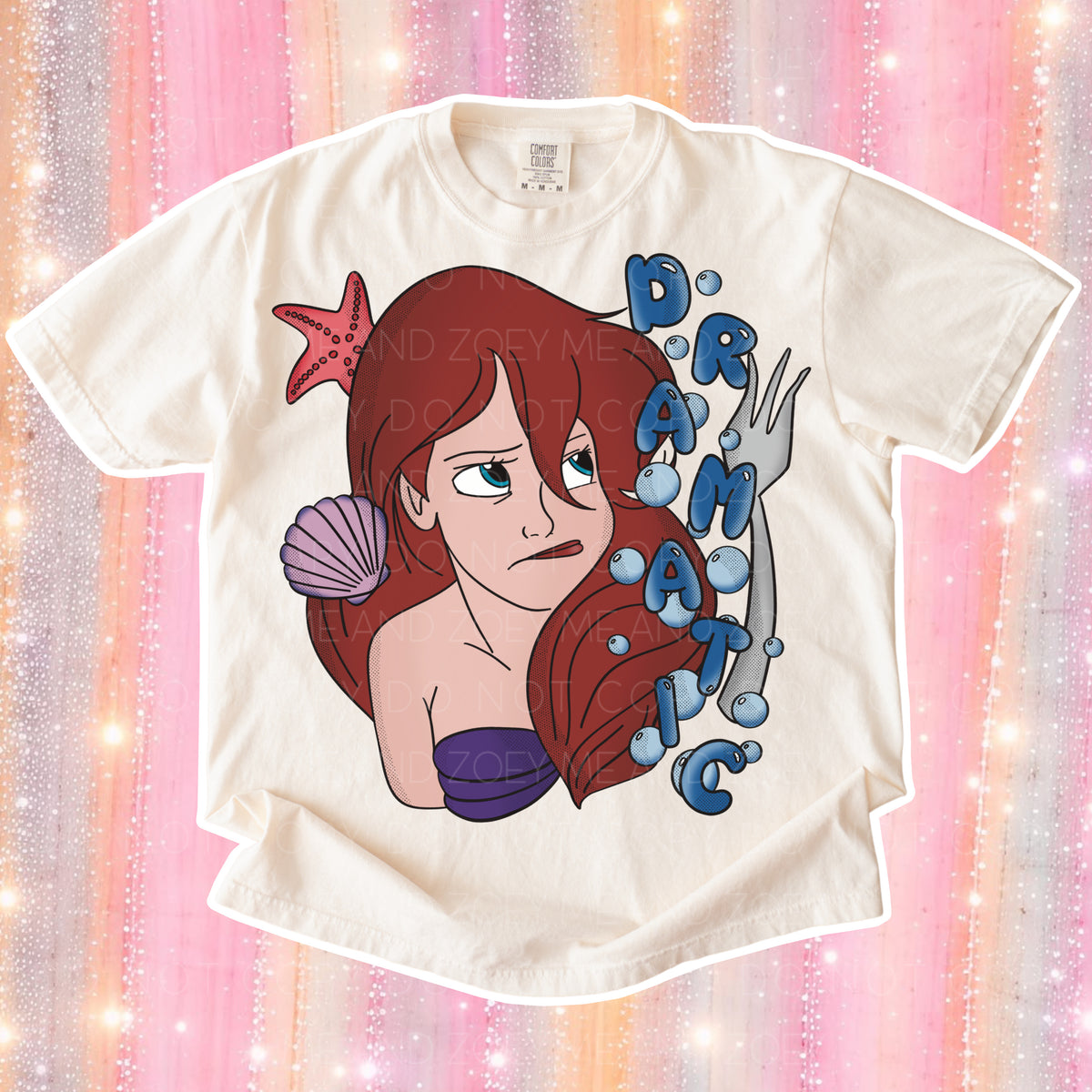 Dramatic 90s Nostalgia Graphic Tee